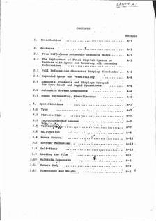 Canon A 1 manual. Camera Instructions.